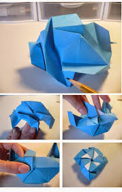 Membuat bunga kertas dari origami tidak begitu sulit. Cara Membuat Bunga Ros Dari Kertas Origami Tutorial Origami Handmade