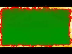 Fire Frame Green Screen Youtube In 2020 Greenscreen Chroma Key Free Video Background
