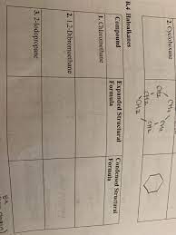 Solved 2 Cyclohexane Ch2 Ch己 Ch2 B 4 Haloalkanes Expand Chegg Com