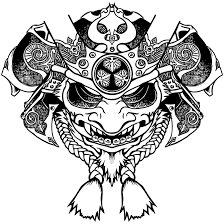 Samurai tattoo design oni mask drawing. Oni Mask Japanese Samurai Mask Tattoo Designs Cute Simple Tattoos