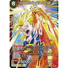 If any product you are ordering is intended for a child. Dragon Ball Super Cross Worlds Victorious Fist Super Saiyan 3 Son Goku Bt3 003 Walmart Com Walmart Com