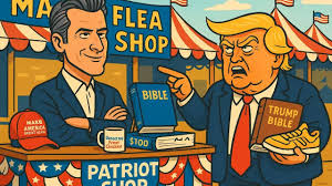 Gavin Newsom out-trumped Trump ...