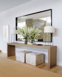 Placed against the wall, it will create display space for your vases, potted plants, or other exhibits. 34 Stylish Console Tables For Your Entryway Digsdigs