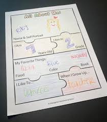 Find out everything you need to know about parenting. All About Me Printable Puzzle