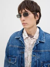 Prostokątne okulary słoneczne