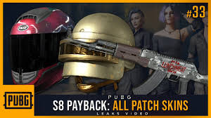 The first one is a free crate that requires a key to open (a key that you have to buy with real currency). Season 8 Payback All Skins Leaks Video Pubg 33 Youtube