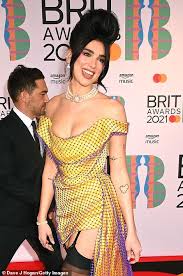 Dua lipa absolutely rocked the 2021 brit awards stage with her electrifying performance! The Brit Awards 2021 Dua Lipa Mabel And Maya Jama Arrive On The Red Carpet Daily Mail Online