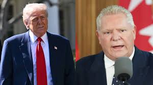 Trump calls Doug Ford ‘strong man’ after he drops electricity charge: ‘Now,  I’m looking at that’