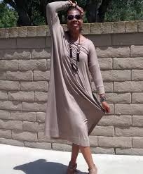 Click this way to shop your new favorite. Tee Shirt Maxi Dress Loose Fitting Long Sleeve Jersey Caftan Etsy