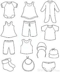 Black And White Shorts Clipart Baby Clothes Clipart Black And White Free Pattern For Shorts Gear Coloring Pages Baby Boy Diy Baby Clip Art