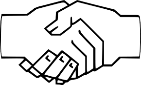 Handshake Shaking Hands Fingers Hand Logo Clip Art Finger Image