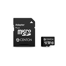For 128gb and above, sd cards are generally cheaper as users usually settle for 64gb as this matches the maximum supported capacity of most portable devices. Centon 64gb Class 10 Microsd Card Walmart Com Walmart Com