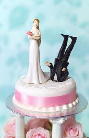 15 Funny Wedding Cake Toppers To Make Your Guests Laugh Weddinginclude Funny Wedding Cakes Funny Wedding Cake Toppers Divorce Cake Topper