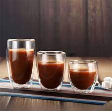 80 250 350 450ml Double Wall Glass Coffee Mug Tea Beer Milk Mug Handmade Transparent Lemon Mug Drinkware Cop Double Wall Glass Glass Tea Cups Glass Coffee Cups