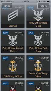 The united states navy has twenty six grades of enlisted seamen and officers, with most seamen enlisting at the the highest rank achievable in the navy is fleet admiral. Navy App Locker