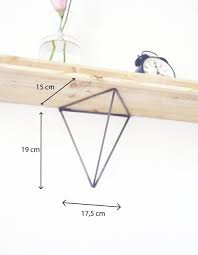 etagere scandinave triangle design equerre murale x2 bf01 equerre murale decorations de bar etagere deco