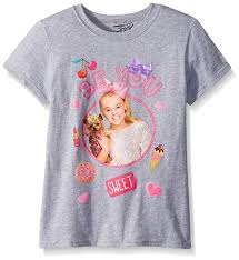 Nickelodeon Jojo Siwa Star Girls Shirt Sizes 7 16