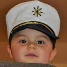 Pink and black butterfly cake