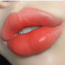 Red lipstick has been a cosmetic staple since people have been wearing cosmetics. Pic Kkkkzizi Lip Lips Mouth Lipart Lipartist Lipstick Peach Peachy Aesthetic Aesthetictumblr Bigli Lips Aesthetic Red Lip Makeup Lip Color Makeup