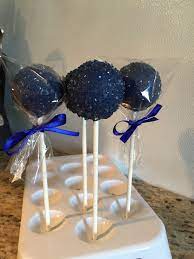 Baby Boy Baby Shower Dark Blue Candy Melts With White Sugar Sprinkles Blue Baby Shower Decorations Blue Baby Shower Cake Baby Shower Decorations For Boys