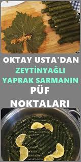 Oktay Usta Dan Zeytinyagli Yaprak Sarma Tarifi Turkish Recipes Food And Drink Recipes