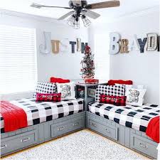 Here are 10 darling shared boys bedroom ideas. Christmasbedroom Boys Bedroom Decor Kids Shared Bedroom Boys Room Decor