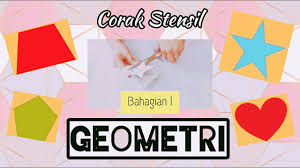 Lukisan ornamentasi dan dekorasi pada motif batik bukanlah lukisan sederhana. Pendidikan Seni Visual Tahap 2 Corak Stensil Bhgn 1 Geometri Sekolah Rendah Visi Sandakan Youtube