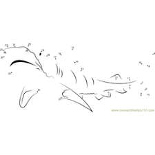 The how to of learning. Shark Connect The Dots Worksheets Printable For Kids