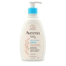 Aveeno baby eczema therapy soothing bath treatment for relief of dry, itchy and irritated skin, made with soothing natural colloidal oatmeal, 10 ct. Aveeno Baby Daily Moisture Lotion With Colloidal Oatmeal 18 Fl Oz Walmart Com Walmart Com