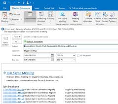 Click calendar on the left panel in the options window. How To Schedule A Skype Meeting Dummies