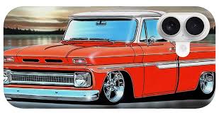 Image result for Orange 1966 Truck