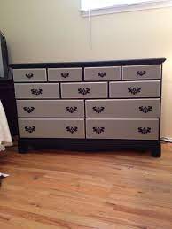 Update your bedroom storage with modern dressers and chests. Pin By Katie Tatum On Furniture Black Dresser Diy Black And Grey Bedroom Grey Furniture