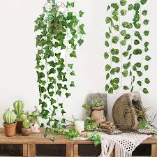 Your new wall needs to be built on a solid foundation. 2 3m Artificial Plants Creeper Ivy Leaves Green Simulation Rattan Diy Wedding Home Garden Wall Hanging Decor Fake Vines Flowers Artificial Plants Aliexpress
