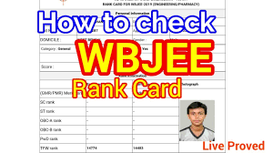 West bengal joint entrance examination board declares the result for wbjee online. How To Check Wbjee Rank Card Wbjee 2019 Rank Card Youtube