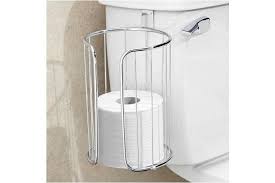 The free standing design is compact and easy to fit in any space, whether it be in the corner of the room or between a sink and toilet. Dick Smith 2 Rolls Chrome Interdesign Classico Toilet Paper Roll Holder For Bathroom Storage Over The Tank Chrome Home Garden Bathroom Bathroom Accessories Toilet Paper Holders Storage