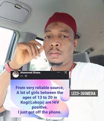 From Very Reliable Source, A Lot Of Girls Between The Ages Of 13 To 20 In  Kogi (Lokoja) Are HIV Positive. I Just Got Off The Phone _ Kogi State  Popular Radio