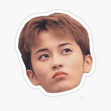 Mark NCT Head" Sticker for Sale by NayruBlue