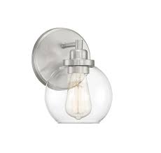 Savoy House Carson Bathroom Vanity Light In Satin Nickel