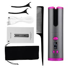 Check spelling or type a new query. Auto Cordless Hair Curler Portable Wireless Usb Rechargeable Curling Iron Ceramic Curler Wand Automatic Rotating Styling Tools Curling Irons Aliexpress