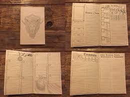 D D 5e Printable Character Booklet Pack Dnd Spell Cards Etsy Dnd Spell Cards Dnd Character Sheet Character Sheet