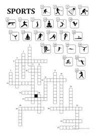 Here you'll find many printable crossword puzzles with basketball as the theme. English Esl Sports Crossword Worksheets Most Downloaded 18 Results