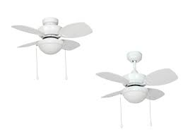 The house was built in 1935 and the bedrooms have sconces with no overhead light. Ceiling Fan Kompact White 71cm 28 With Led Light Home Commercial Heaters Ventilation Ceiling Fans Uk
