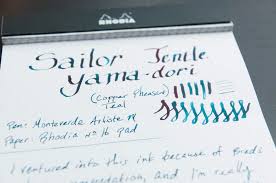 Quickly translate the interface language of yahoo! Sailor Jentle Yama Dori Ink Review The Pen Addict