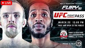 Fury FC 103: Englund vs. Minus