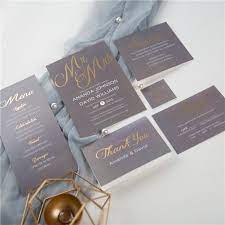 Classic Grey And Gold Foil Mr Mrs Wedding Invitations Swfi002 Stylishwedd Wedding Invitations Grey Wedding Invitations Mr And Mrs Wedding