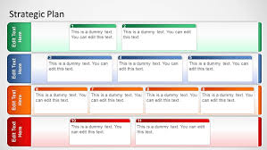 Strategic account plan template excel. Basic Strategic Plan Template For Powerpoint Slidemodel