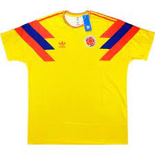 Scopri oggi le novità dalla collezione adidas! 2018 19 Colombia Adidas Originals Retro 1990 Home Shirt 10 Valderrama Bnib Classic Retro Vintage Football Shirts Camisa Retro Retro Adidas
