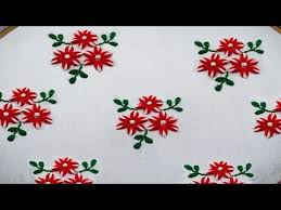 I use it for making flowers, leaves, raindrops and more. Hand Embroidery All Over Design For Dress 27 Double Lazy Daisy Stitch Ø¯ÛŒØ¯Ø¦Ùˆ Dideo