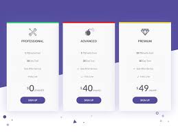 Pricing Table Design Pricing Table Responsive Email Template Web Design