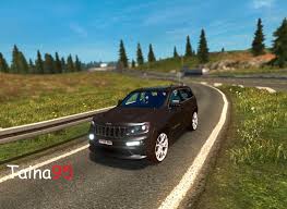 Jeep presented a very black sporty grand cherokee. Jeep Grand Cherokee Srt8 Ets2 Mods Euro Truck Simulator 2 Mods Ets2mods Lt